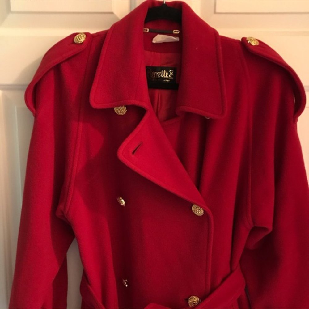 100% Cashmere Pierrette B. Full Length Coat